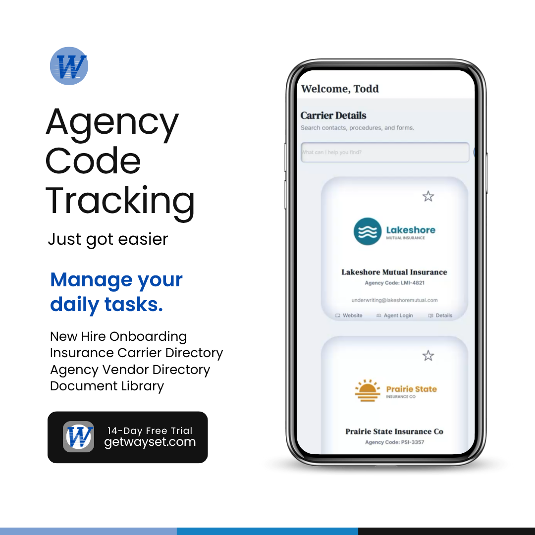 How to Track Carrier Appointments and Agency Codes